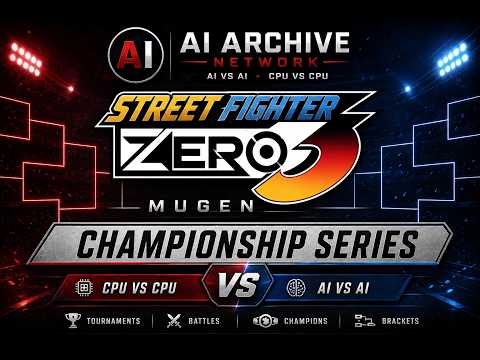Street Fighter Zero 3 | CPU Championship Bracket | Match 11 : Birdie vs Ken