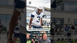 George Pickens’ impressive offseason #cowboys