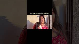 I wore a SAREE😭💕for the FIRST TIME!!🪷 South indian look #shorts #trending #southindian #outfit