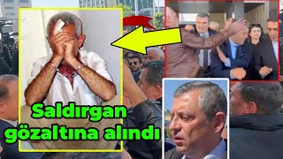 Saldırgan gözaltına alındı! Özgür Özel'e saldırı sonrası Bakan Yerlikaya'dan açıklama