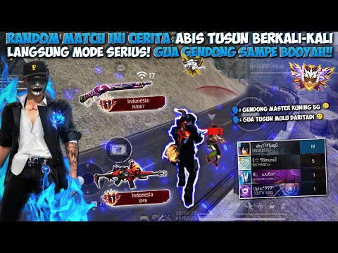 RANDOM MATCH INI CERITA ABIS TUSUN BERKALI-KALI!! AUTO MODE SERIUS GUA GENDONG SAMPE BOOYAH!!