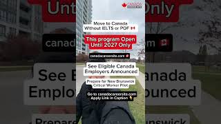 🇨🇦 NB Worker Pilot | canadacareersite.com