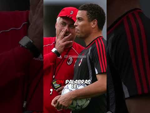 Ronaldo pesaba 100KG Y NO lo querían dejar jugar #opentracks #shorts