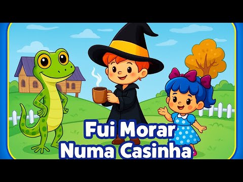 Fui Morar Numa Casinha 🏡 | Galinha Pintadinha Oficial - Músicas Infantis