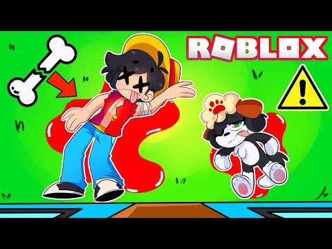 ¡ME ROMPO TODOS LOS HUESOS EN ROBLOX! 🤕💥 ROBLOX con los PANAS