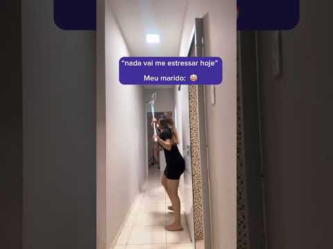 Nada estressa ela hoje 😂 #humor #trollagens #casal #comedia #memes