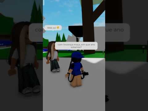 ELE VIAJOU NO TEMPO PRA MUDAR O FUTURO... 😱 #roblox #shorts