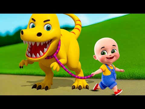 Dinosaur Pet song | Treasure Hunt Adventure | Fun Nursery Rhymes for Kids