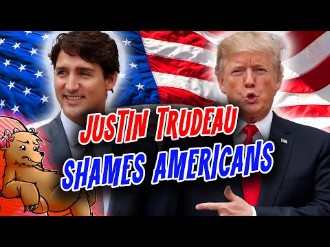 FEM BOY JUSTIN TRUDEAU SHAMES AMERICANS...