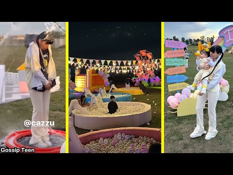 Así Fue La Lujosa Fiesta De Cumpleaños De Inti, La Hija De Cazzu Y Christian Nodal #christiannodal