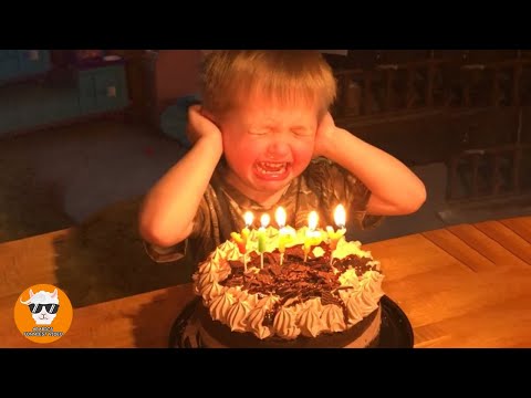 Baby Crying Because of Blowing Candles FAILS #3 โ
Funny Babies Blowing Candle Fail
