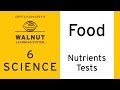 Testing for Nutrients in Food