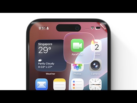 Apple Liquid Glass using Flutter - no Package!