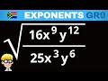 Simplifying Expressions and Exponents