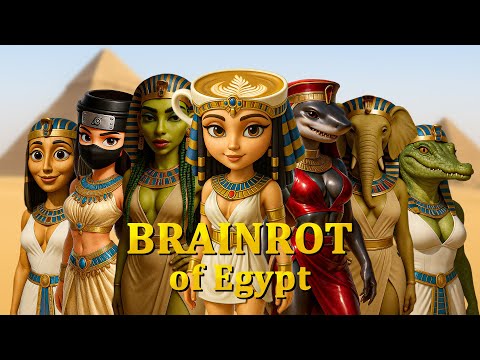 Brainrot Girls / Queen of Egypt (Official Music Video)
