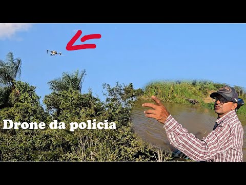 A Polícia veio de Drone?