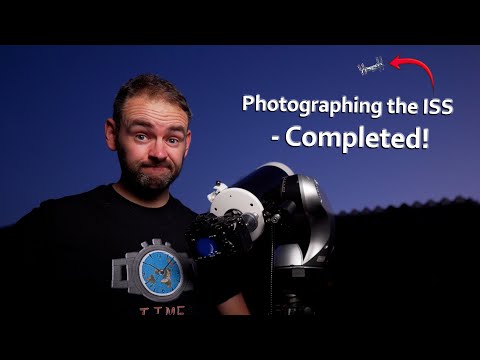 Conspiracy Theorist promises to concede, if I photograph the ISS ... So I did