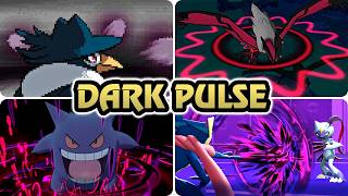 Evolution of Dark Pulse in Pokémon Games (2006 - 2026)