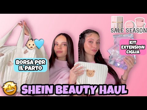 HAUL SHEIN BEAUTY Cosa abbiamo ricevuto da SHEIN per Natale 🎅🏻🎄✨