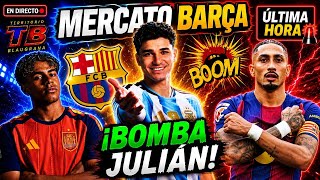 🚨 BOMBA JULIÁN 💥 El Barça espera su mensaje 😱 Raphinha preocupa 😨 Lamine DESATA la LOCURA 💣