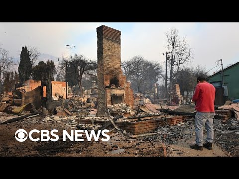 Residents start to return home to destruction from Los Angeles wildfires