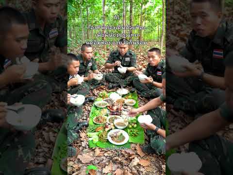 กายพร้อม ใจพร้อม เราทำได้ #ไทยนี้รักสงบแต่ถึงรบไม่ขลาด #ทหารไทย #ธรรมชาติ #การใช้ชีวิต #shortvideo