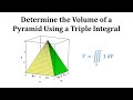 Pyramid Volume and Geometry Concepts