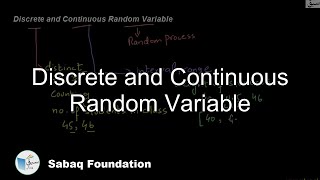 Discrete Vs Continuous Random Variable