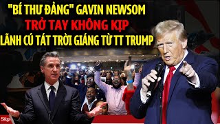 TIN NÓNG! BÍ THƯ ĐẢNG Gavin Newsom ăn cú Tát trời giáng từ TT Trump sau khi âm mưu hãm hại Bất thành