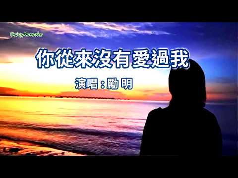 你從來沒有愛過我-勵明-演唱 KARAOKE