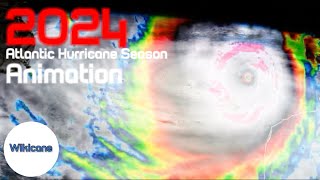 2024 Atlantic Hurricane Season Animation | Wikicane