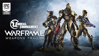 Warframe\'s arrival on Epic Store comes with the Warframe Unreal Tournament Weapon Bundle
