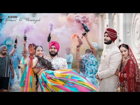 Paramjeet & Jasmeet | Biggest Punjabi Wedding in Kanpur 2024 | Haldi, Mehndi, Sangeet & More