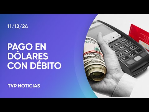 Gastos en dólares con tarjeta de débito