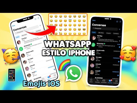 SAIU! WHATSAPP IGUAL IPHONE iOS 17 NO ANDROID 2024 🥳 Funcionando 😄 Nova Atualização watusiiOS