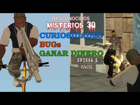 GTA San Andreas - Misterios Realmente Desconocidos parte 30 | Bugs y Curiosidades ( sin mods ).