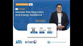Webinar on DRR in relation to Clean Energy   Microsoft Teams classic