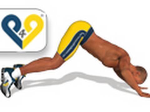 Flexiones Hindu para entrenamiento pecho tríceps y  hombros