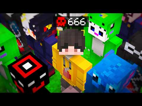 Me CONVERTÍ en un ASESINO de YouTubers en MINECRAFT