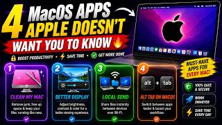 4 MacOS Apps Apple Doesn’t Want You to Know🔥