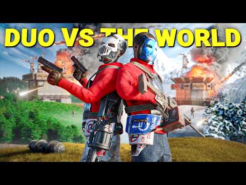 DEADLY DUO VS A WORLD OF CLANS - Rust ft. Etone