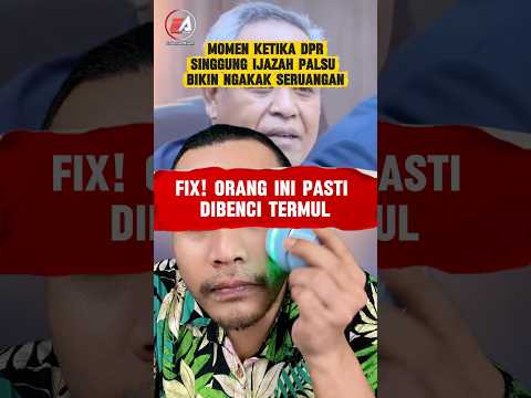 DPR Singgung Ijazah Palsu ngakak #dialectique #dialektika #prabowo #gibran #jokowi #ijazahjokowi