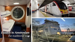 London to Amsterdam by train & ferry with Stena Line