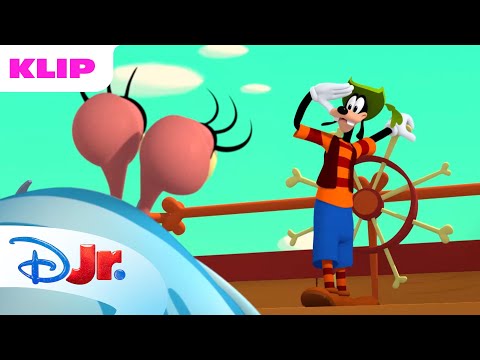 Fedtmule er blevet styrmand | Mickey Mouse Magihuset | Disney Junior Danmark