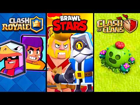 169 Crossovers de Supercell entre Sus Juegos!