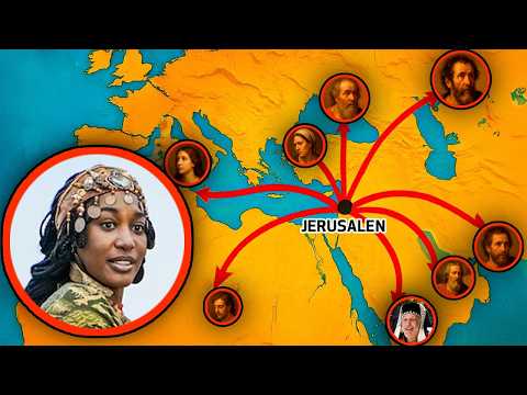 La muerte de los Discípulos OLVIDADOS de Jesús, en un Mapa