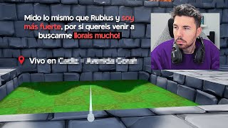 Suscriptor (hater) nos AMENAZA con Pegarnos | Golf it