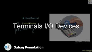 Terminals I/O Devices