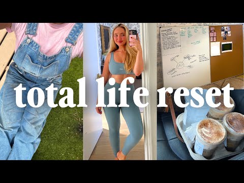 RESET WEEK IN MY LIFE WITH ME ☕️👩‍💻 mid year reset, goal planning & motivation for your year