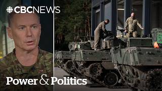 YouTube video thumbnail: 'We Live Here': Latvia's Defence Chief on the Threat of Neighbour Russia